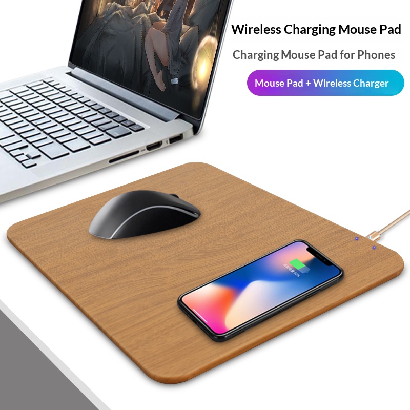 Mouse Charging Pad - شاحن لاسلكي سريع بقوة 15 واط،