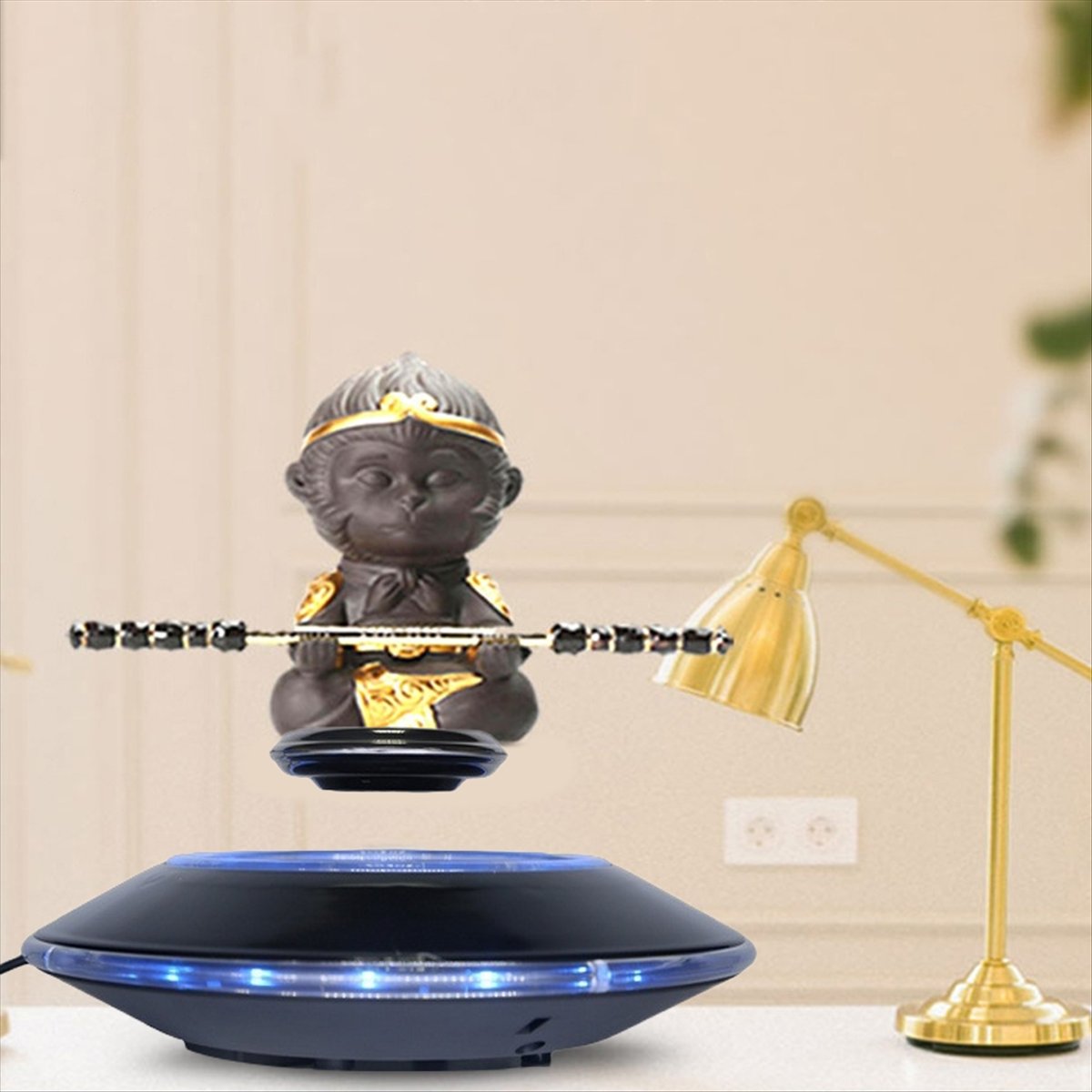 Tech Accessories To Gift - T1088C-حامل عرض بتقنية الرفع المغناطيسي، هدية