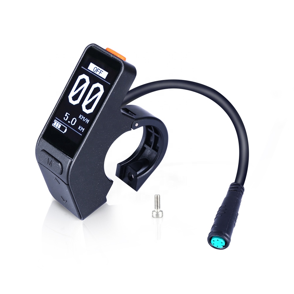 Tech Bike Accessories - شاشة عرض LCD مقاومة للماء ملونة