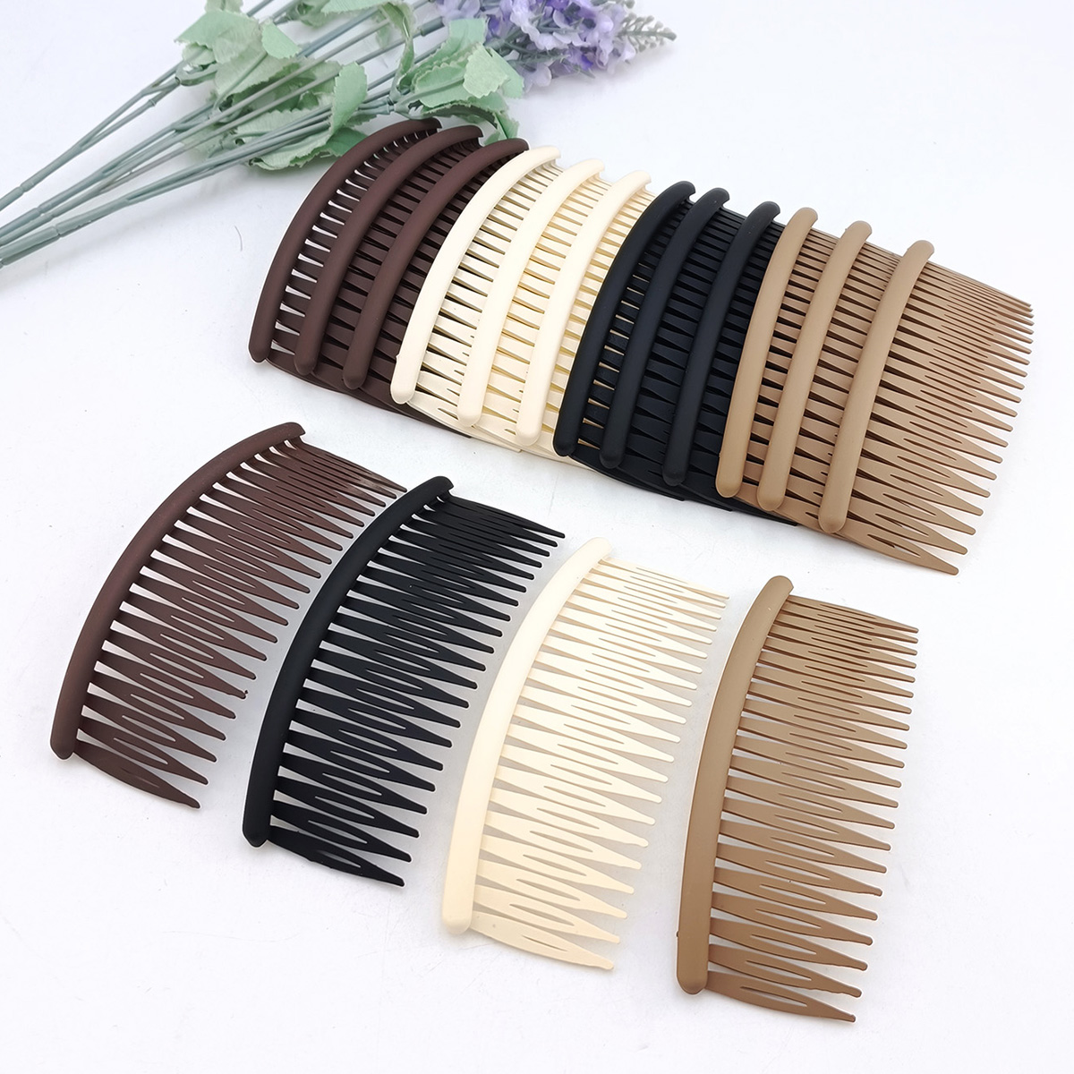 Tech Hair Accessories - 1/12 قطعة مشط شعر النساء كبير