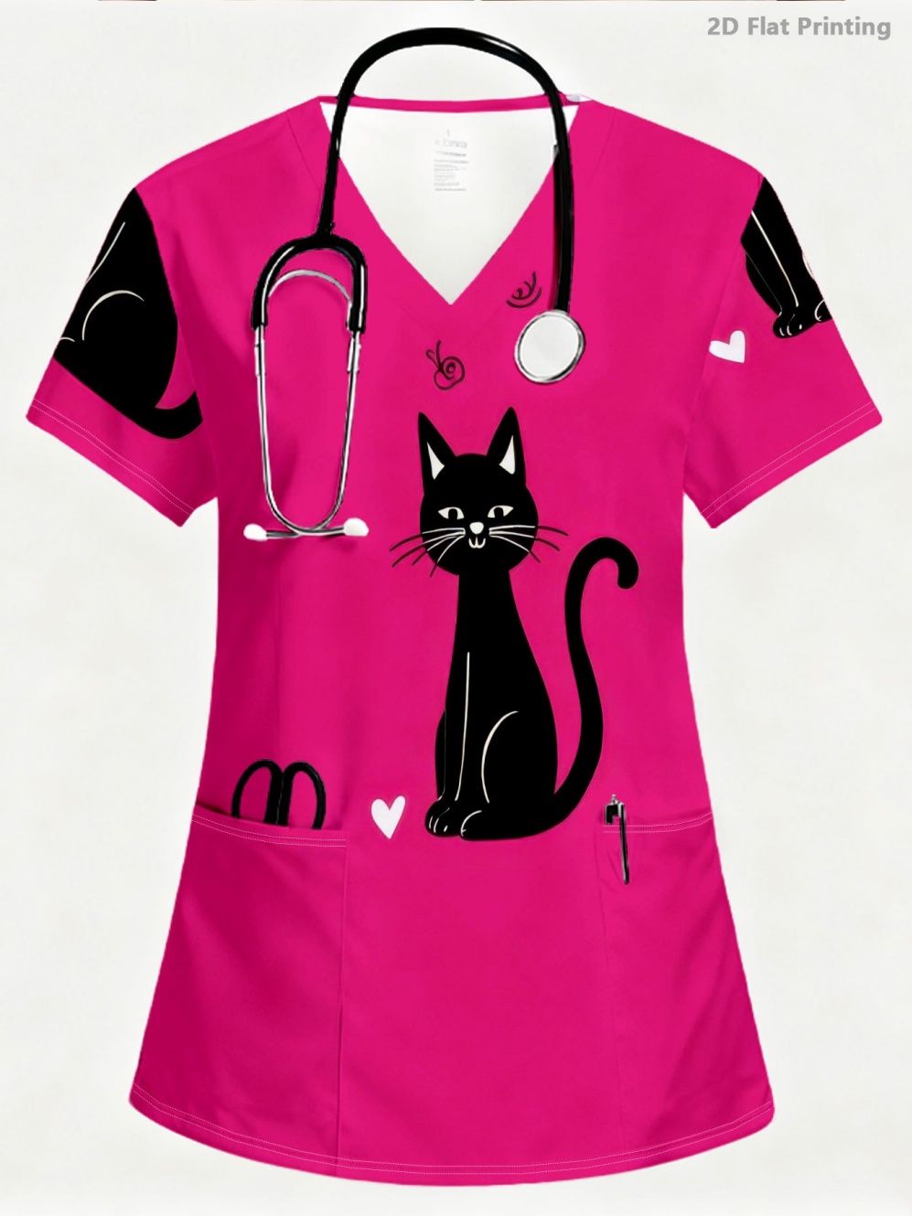 زي طبي نسائي صيفي جديد بتصميم  - مراجعة Vet Tech Accessories وسعره