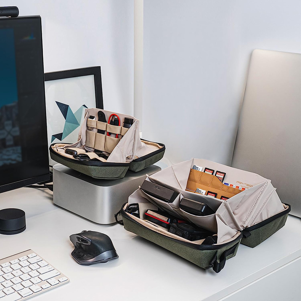 حقيبة إكسسوارات PGYTECH مقاومة - مراجعة Tech Accessories Shop وسعره