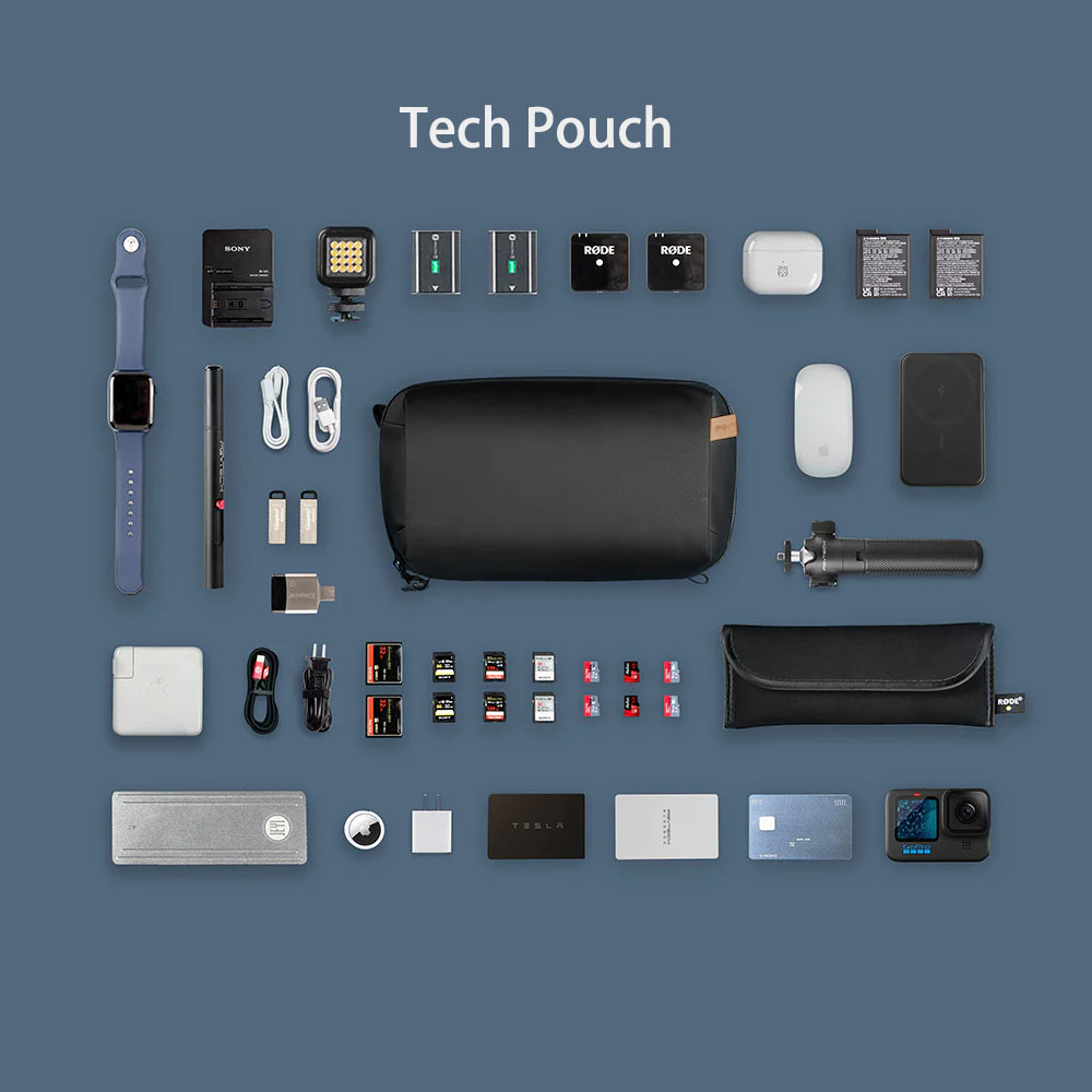 حقيبة إكسسوارات PGYTECH مقاومة - مراجعة Tech Accessories Shop وسعره