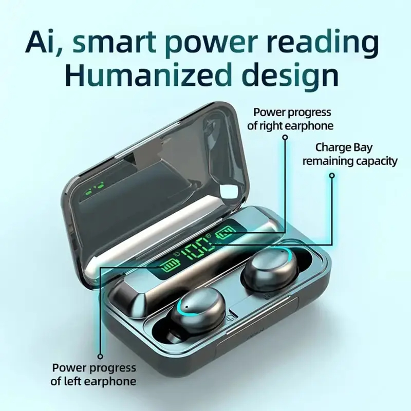 سماعات لينوفو F9 اللاسلكية بتق - مراجعة Power Bank Wireless وسعره
