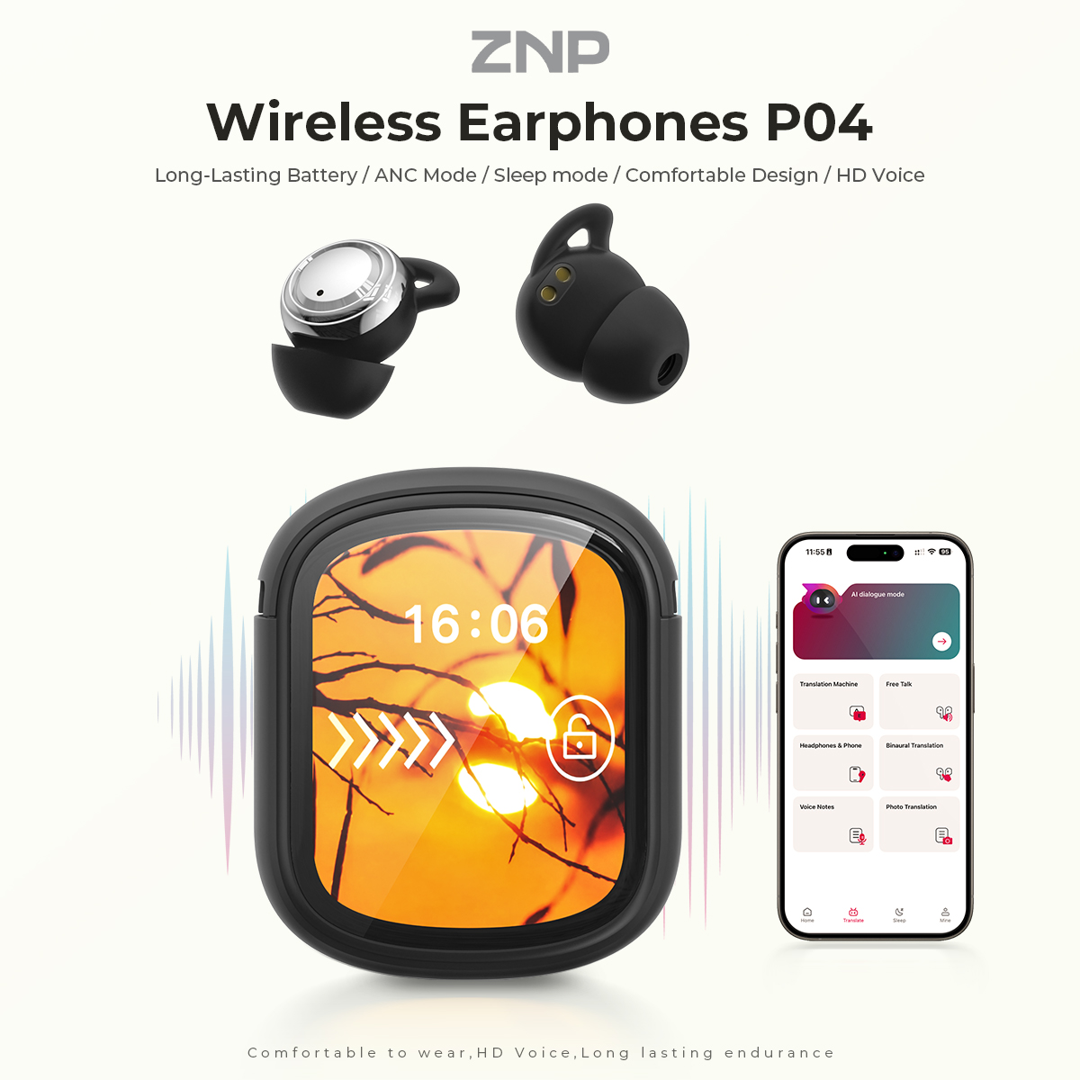 سماعات أذن ZNP P04 للمساعدة عل - مراجعة Power Bank Wireless وسعره