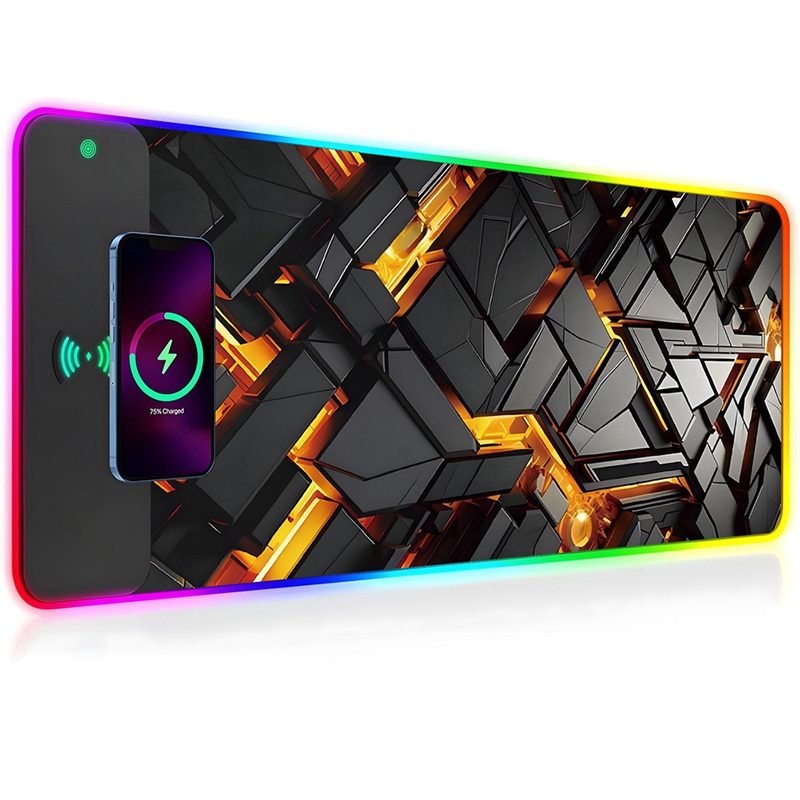 عرض خاص: سجادة فأرة ألعاب RGB  - مراجعة Mouse Charging Pad وسعره