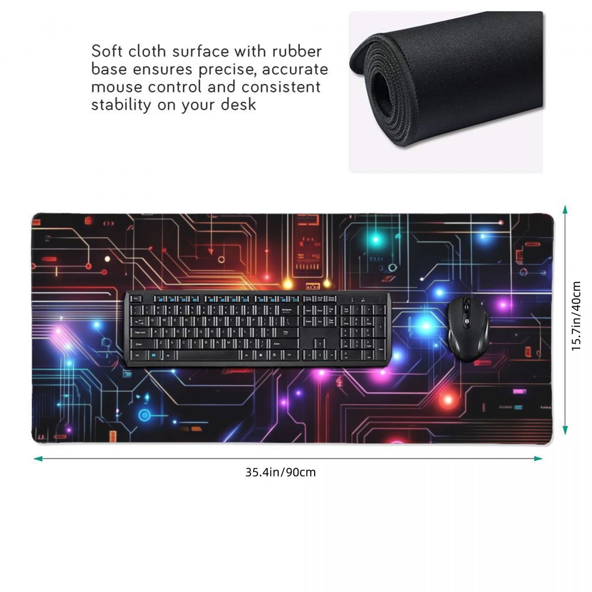 لوحة ماوس كبيرة فريدة من نوعها - مراجعة Tech Accessories For Laptop وسعره