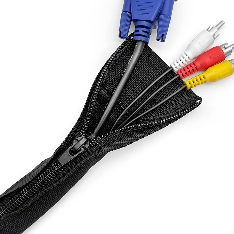 غطاء كابلات بسحاب، مرن لإدارة  - مراجعة Cable Sleeve Neoprene وسعره