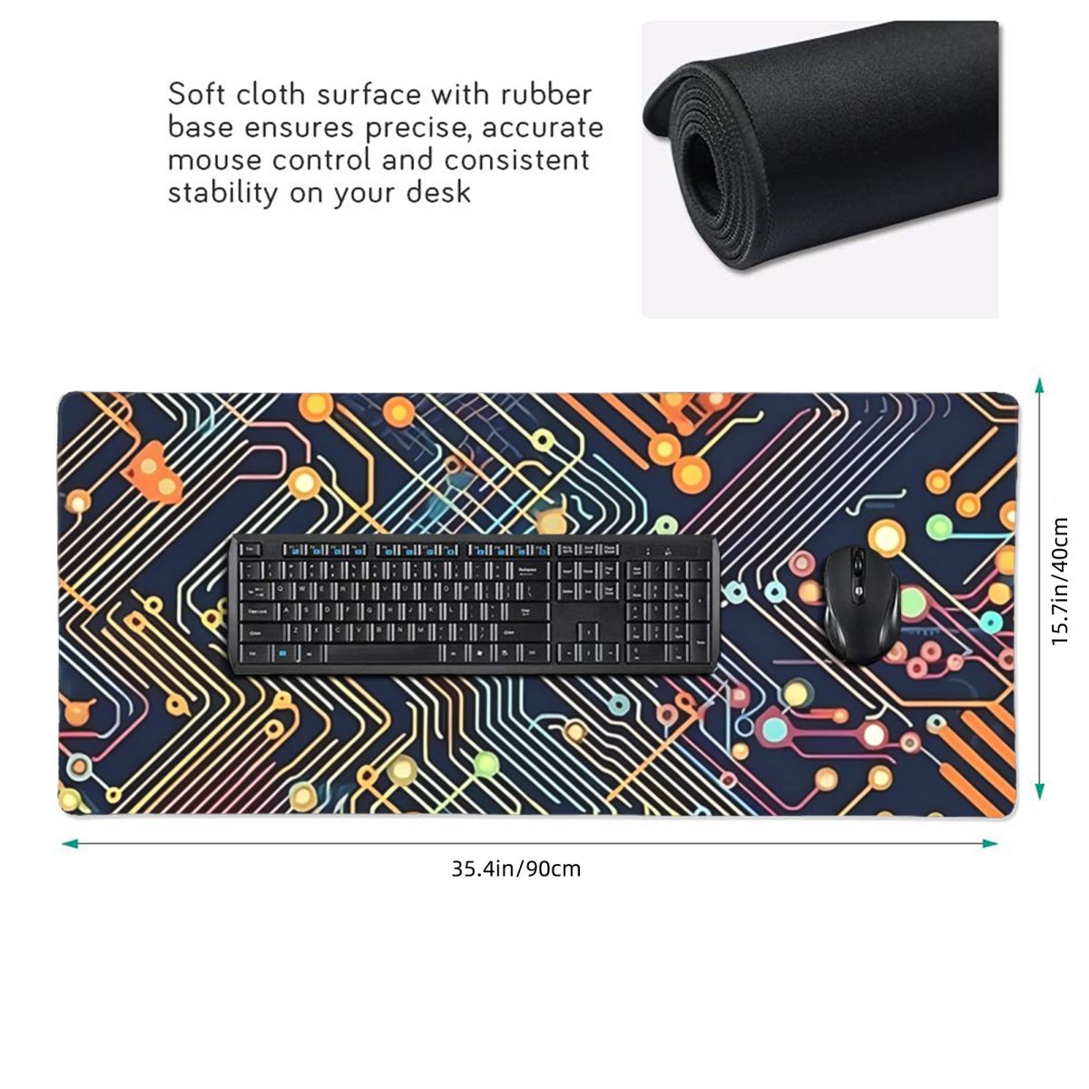 لوحة ماوس كبيرة فريدة من نوعها - مراجعة Tech Accessories For Laptop وسعره