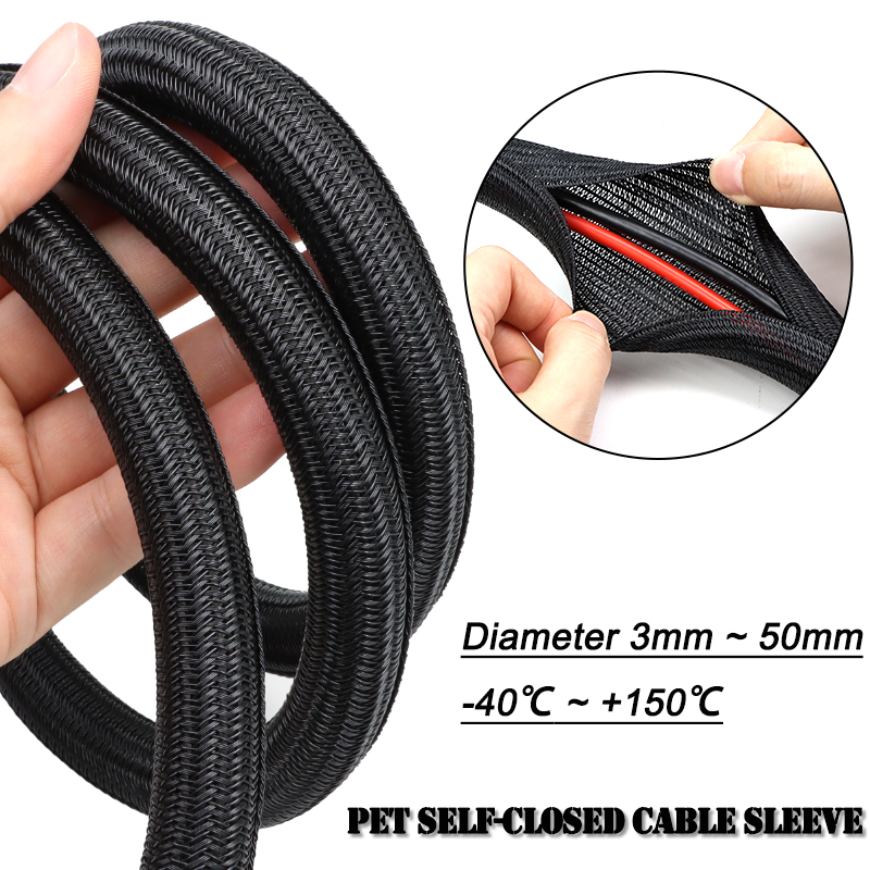 غلاف كابلات مجدول ذاتي الإغلاق - مراجعة Cable Sleeve Neoprene وسعره