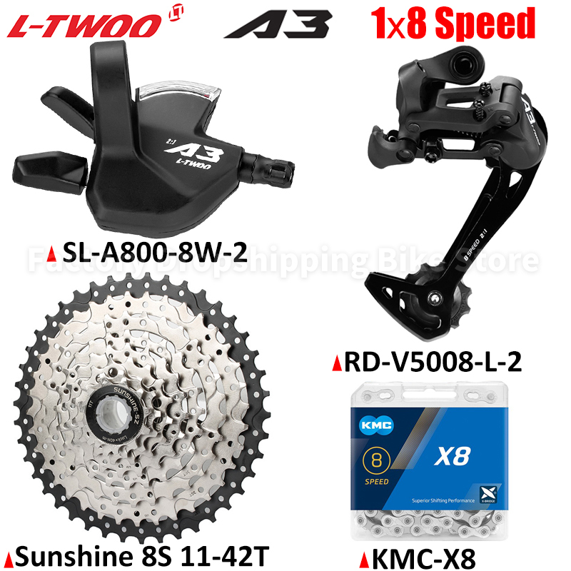 LTWOO الدراجة الجبلية A3 1x8 س - مراجعة Tech Bike Accessories وسعره