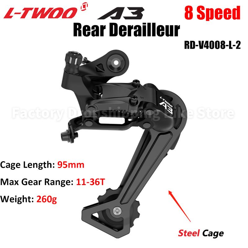 LTWOO الدراجة الجبلية A3 1x8 س - مراجعة Tech Bike Accessories وسعره