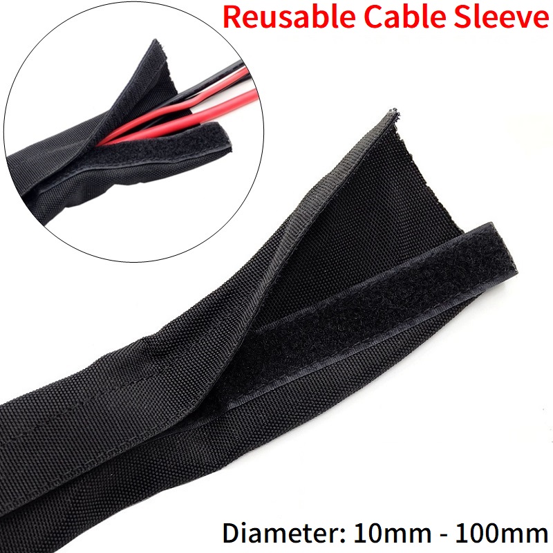 قابلة لإعادة الاستخدام كابل كم - مراجعة Cable Sleeve Neoprene وسعره
