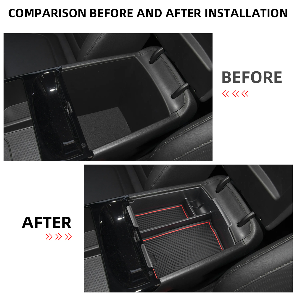 صندوق تخزين لمسند الذراع لسيار - مراجعة Tech Car Accessories وسعره