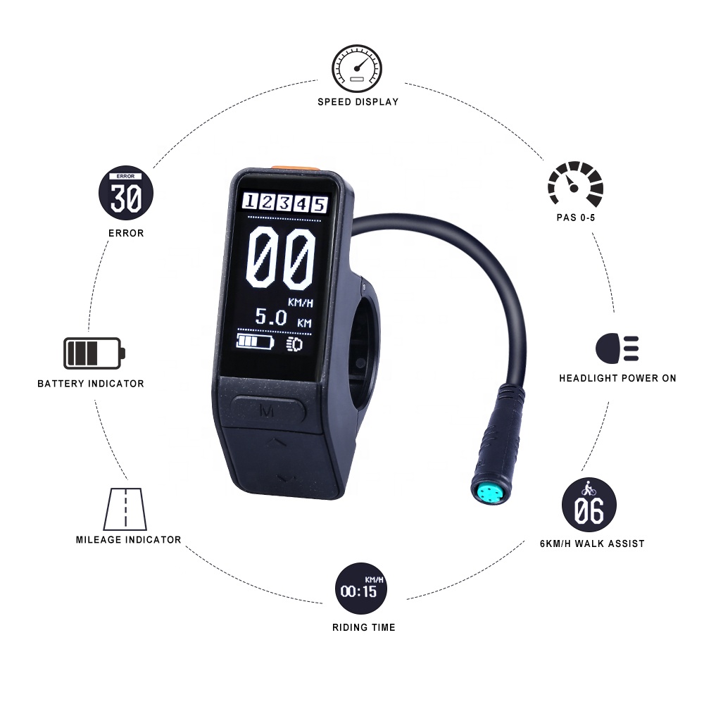 شاشة عرض LCD مقاومة للماء ملون - مراجعة Tech Bike Accessories وسعره