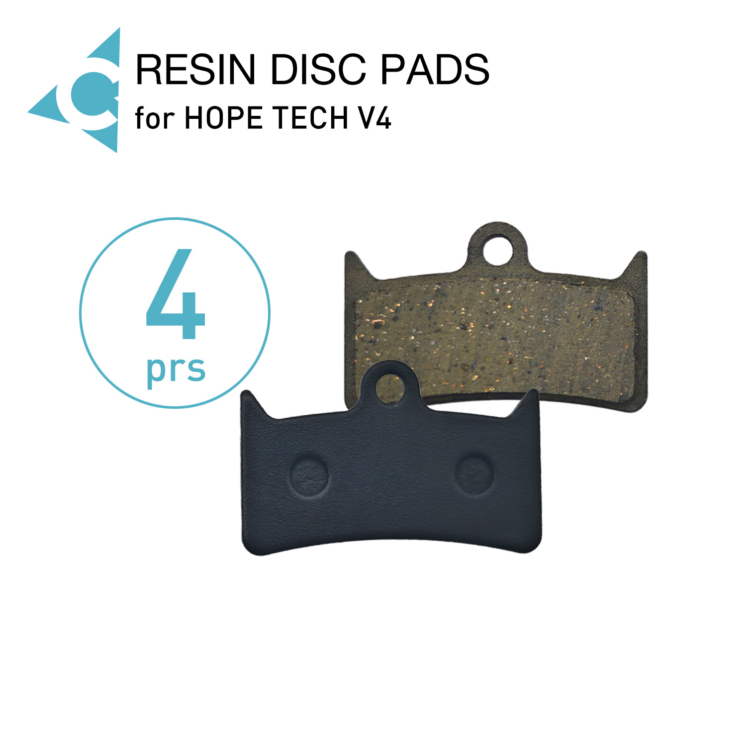 4 أزواج من وسادات فرامل الدراج - مراجعة Tech Bike Accessories وسعره