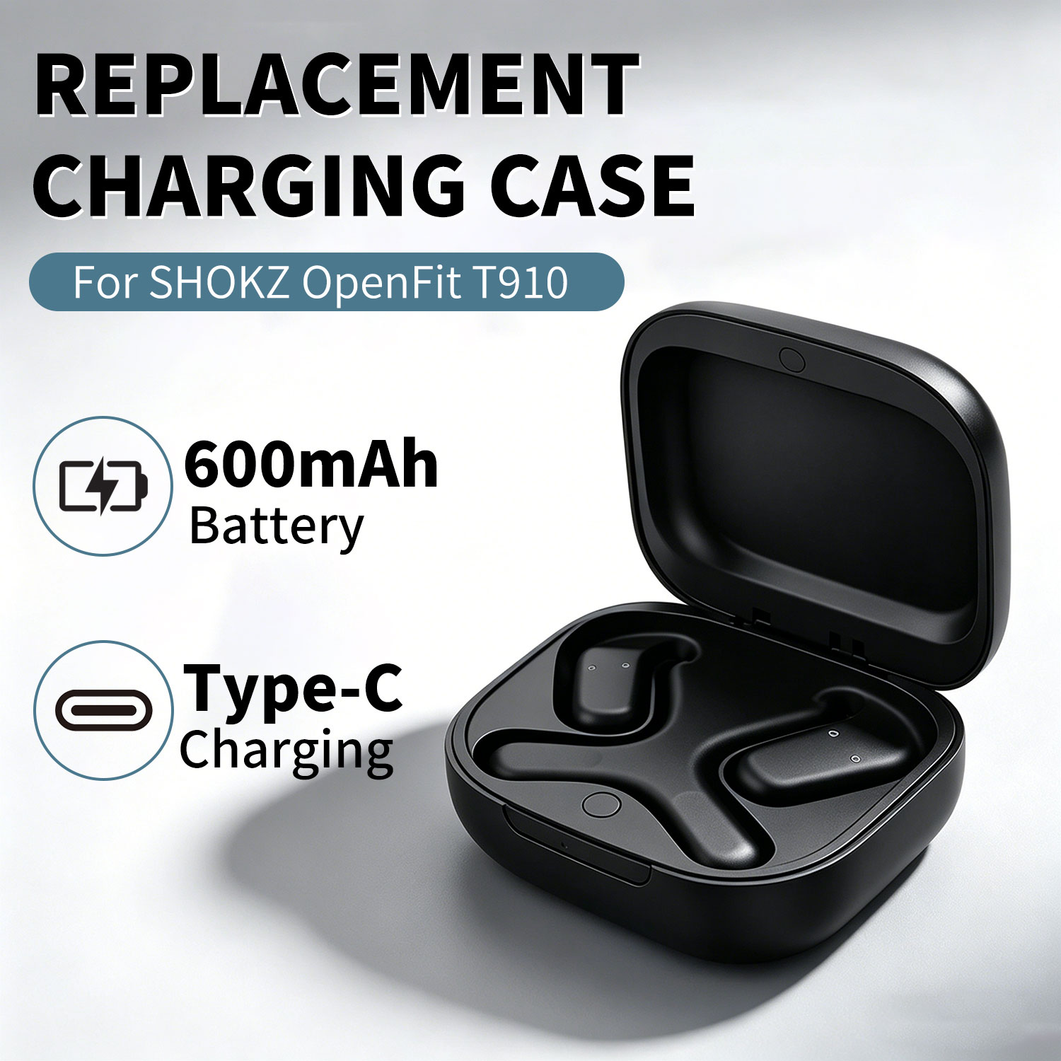 علبة شحن بديلة لسماعات SHOKZ O - مراجعة Power Bank Wireless وسعره