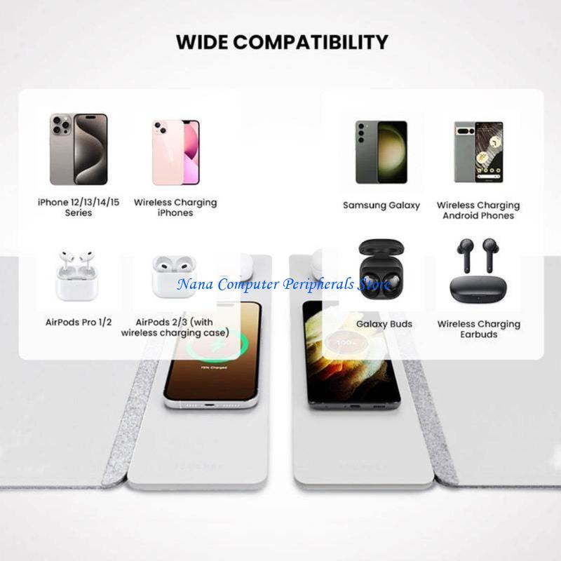 لوحة ماوس ألعاب مغناطيسية F68C - مراجعة Mouse Charging Pad وسعره