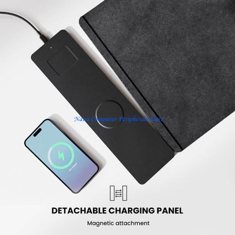 لوحة ماوس ألعاب مغناطيسية F68C - مراجعة Mouse Charging Pad وسعره