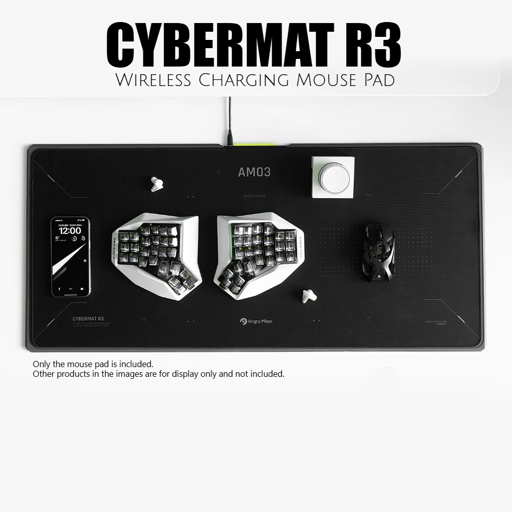 لوحة ماوس ANGRYMIAO CYBERMAT R - مراجعة Mouse Charging Pad وسعره